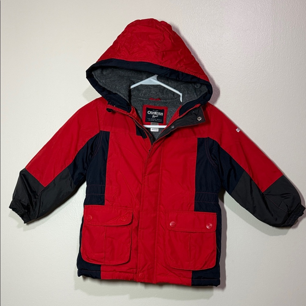OshKosh B'gosh Red and Gray Jacket
